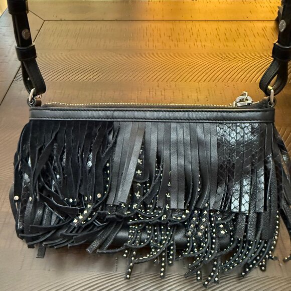 Saint Laurent Leather Crossbody Bag - Picture 8 of 13